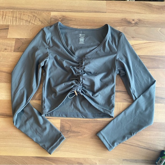 BuffBunny Flora Crop Top Quarry - Picture 4 of 7